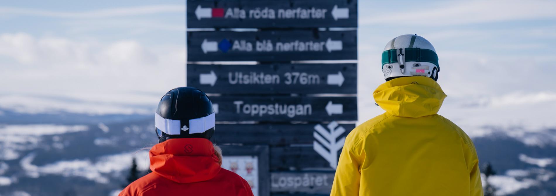 Skidåkning - 135 nedfarter. Foto: Erik Jansson